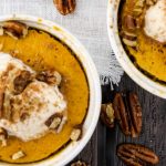 Microwave Pumpkin Custard - Slender Kitchen