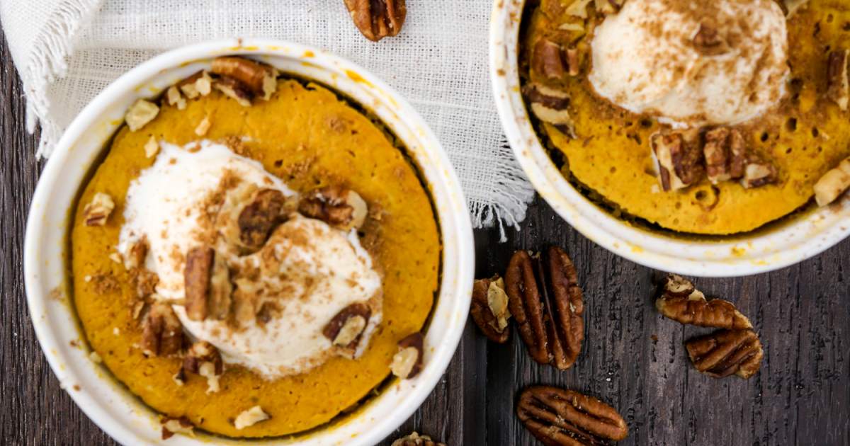 1512022395 Microwave Pumpkin Custard Slender Kitchen, Cooks Pantry