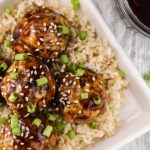 Chicken Teriyaki Meatballs - Slender Kitchen