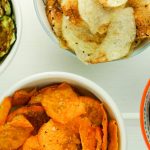 Microwave Veggie Chips - Slender Kitchen