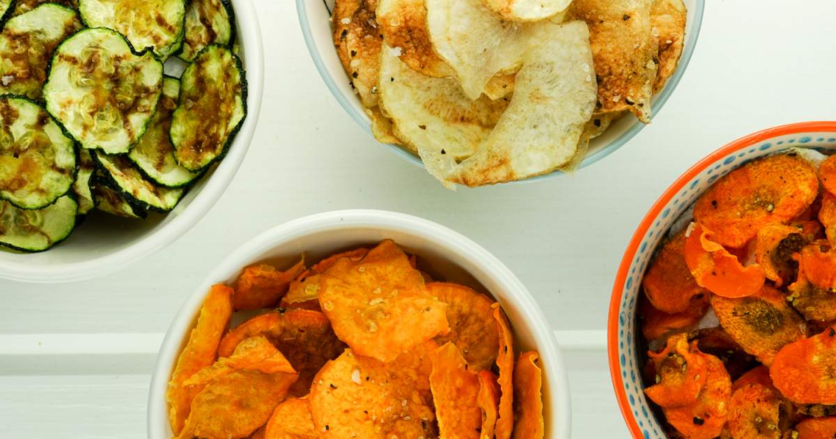 1512022966 Microwave Veggie Chips Slender Kitchen, Cooks Pantry