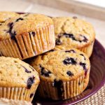 Jumbo Blueberry Oat Muffins - Slender Kitchen