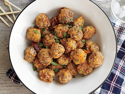 Cheesy Sausage Balls