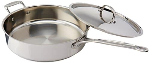 2-quart stainless-steel saut pan