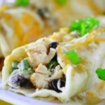 Easy Green Chicken Enchiladas - Slender Kitchen
