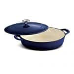 Tramontina Enameled Cast Iron Covered Braiser, 4-Q...