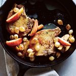 Pork Chops with Roasted Apples and Onions Recipe