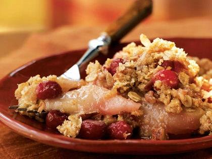 Pear-Cranberry Crisp