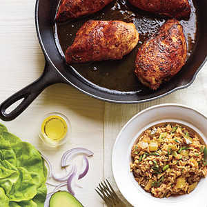 How to Cook Blackened Chicken with Dirty Rice