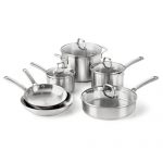 Calphalon Classic Stainless Steel Cookware Set, 10...