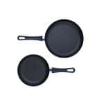 Scanpan Classic 2 Piece Fry Pan Set, Black