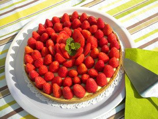 Strawberry tart