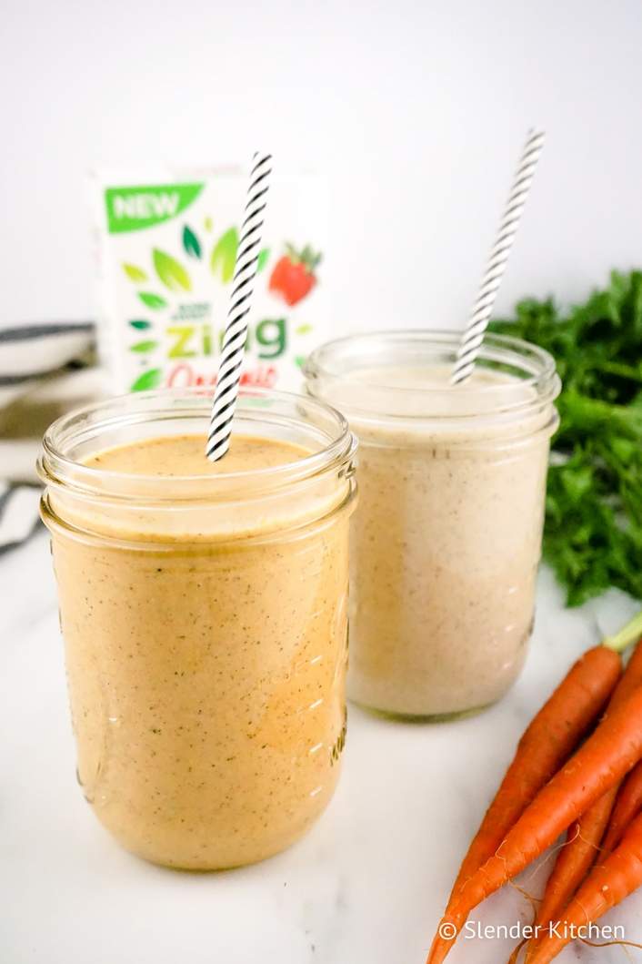 Carrot Cake Overnight Oat Smoothie