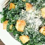 Healthy Kale Caesar Salad - Slender Kitchen