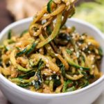 Asian Zucchini Noodles - Slender Kitchen