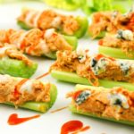 Buffalo Chicken Celery Bites - Slender Kitchen
