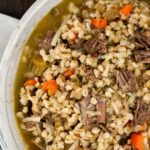 Instant Pot Beef and Barley Stew