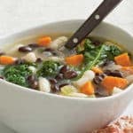 Two-Bean Soup with Kale Recipe