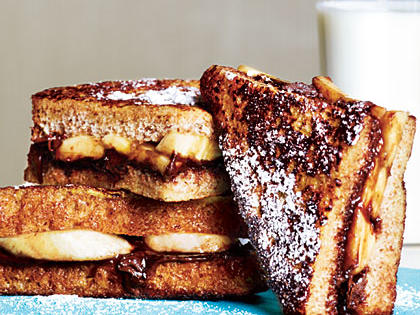 Banana-Chocolate French Toast