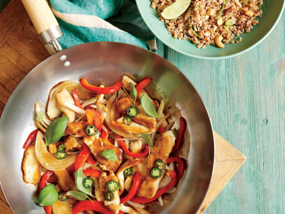 Thai Basil Chicken Stir-Fry