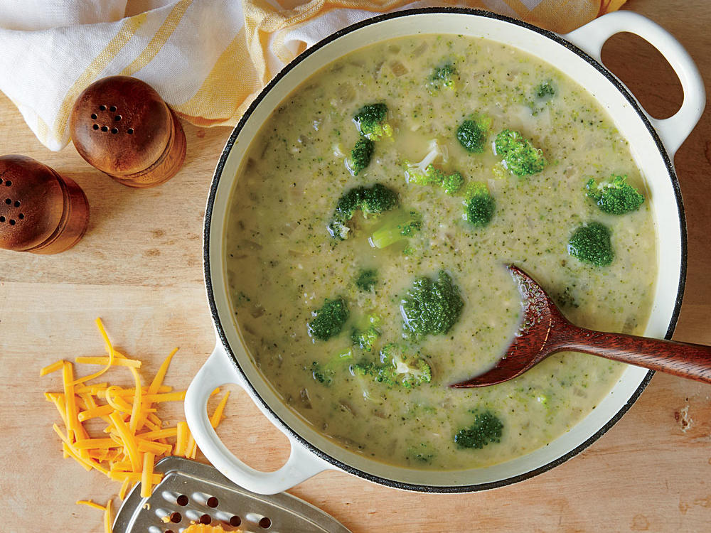 Creamy Broccoli-Cheese Soup