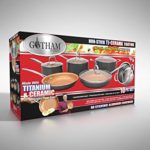 Gotham Steel 10-Piece Nonstick Frying Pan and Cook...