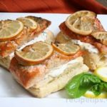 Grilled Salmon on Puff Pastry Recipe