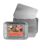 Party Bargains Aluminum Oblong Foil Pan Containers...