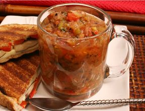 Smoky Gazpacho Recipe Recipetips Com, Cooks Pantry