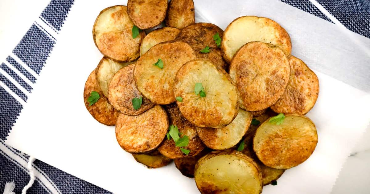 1524641111 Baked Potato Chips Slender Kitchen, Cooks Pantry