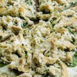 Skinny Chicken Alfredo Pizza - Slender Kitchen