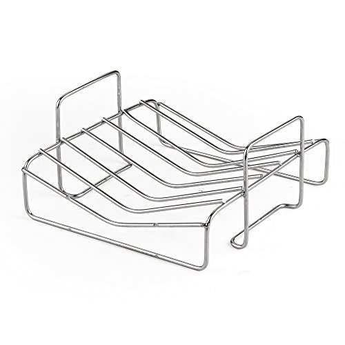 V-shaped stainless steel rack