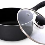 2 Quart Nonstick Saucepan with Glass Lid - Multipu...