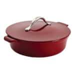 Anolon Vesta Cast Iron Cookware 5-Quart Round Cove...