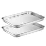Baking Sheets Set of 2, HKJ Chef Cookie Sheets 2 P...