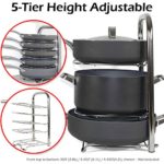 BTH Heavy-Duty Height Adjustable Pot Pan Stainless...