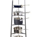 Enclume 8-Tier Cookware Stand, Free Standing Pot R...