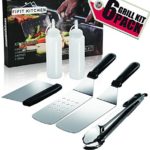 Grill Griddle Accessories BBQ Tool Kit-6 Piece Sta...