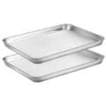HKJ Chef Baking Sheets Set Cookie Sheets 2 Pieces ...