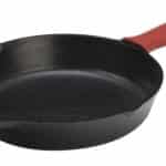 Lodge L10SK3ASH41B Cast Iron Skillet with Red Sili...