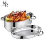 Mr. Rudolf 18/10 Stainless Steel 15-inch Oval Roas...