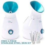 NanoSteamer - Large 3-in-1 Nano Ionic Facial Steam...