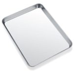 Toaster Oven Tray Pan, Zacfton Baking Sheet Stainl...