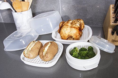 Microwave Cooking Set - 9 Piece Microwave Cookware... - Cooks Pantry
