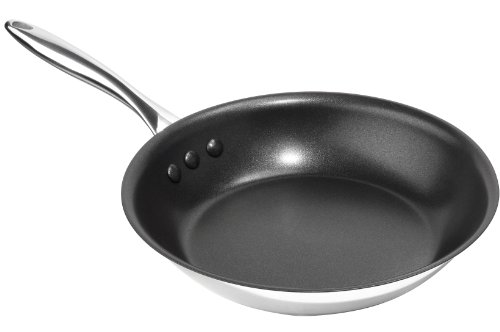 stainless steel frying pan