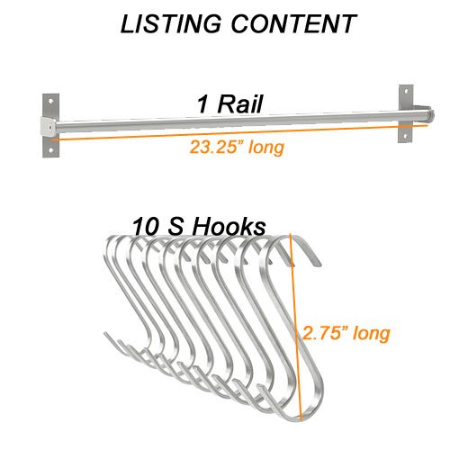 heavy gauge stainless steel brackets