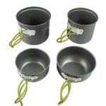 G4Free Outdoor Camping pan Hiking Cookware Backpac...