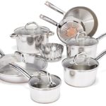 T-Fal Stainless Steel Cookware Set, Pots and Pans ...