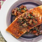 Italian Salmon with Tomato Basil Salsa