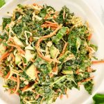 Asian Kale Apple Slaw - Slender Kitchen